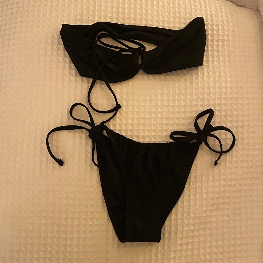 Black Women's Bikini Set